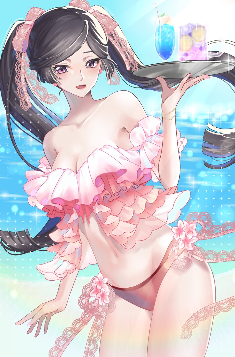 a_zaka0703's tweet photo. しっかり完成まで描けなかった水着ラズベリーちゃん
ロスストのラズベリーちゃんの衣装デザインめちゃ好き https://t.co/wsbIpeoPCn