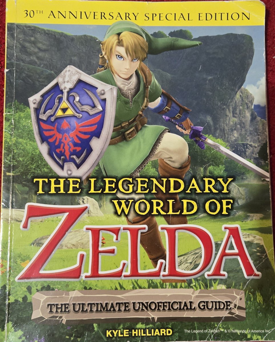 ZeldaGarf's tweet photo. This stupid book I got when I was a kid messed up my idea of Zelda lore!

It said that in the adult timeline, Link still exists he just didn't go back to being a child. This made me believe one timeline had Link as a kid, and the other an adult.

I'm not stupid, I was lied too. https://t.co/vlNws0ncIM