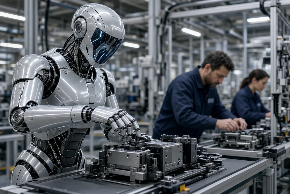 Serhii_AI_X's tweet photo. Brief robotics update :

Humanoids: nearly 25,000 shipped in H1 (+432%). Leader: China’s Agibot (over 8,600, ~35%).
Boston Dynamics unveiled a new four-finger hand for Atlas.
Agility’s Digit 5 is built to work beside people without a cage.
Agibot launched a park with more than 300 robots.
Tesla is nearing ~1,000 Optimus units a week.
In Ukraine, a logistics robot completed a first delivery by land and water.