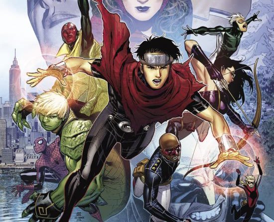 ryanarey's tweet photo. New VisionQuest trailer shows his new look: “teen Vision” from Young Avengers, when he initially assembled the team. 

The pieces are finally coming together for Wanda’s return. https://t.co/oh6OFE4TCE