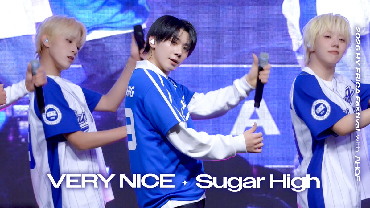 AHOF_official's tweet photo. [🎬] '아주 NICE (원곡: 세븐틴) + Sugar High' Stage Clipㅣ2026 한양문화제: 동심

🖇 https://t.co/EiIsrtKooJ

#AHOF #아홉 https://t.co/vt51nh0h4f
