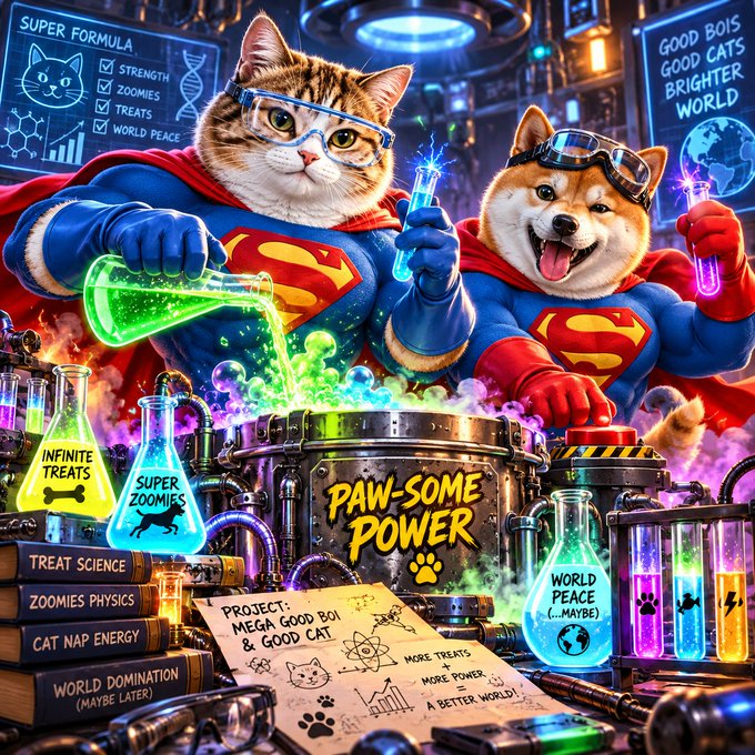 SuperCat_RH's tweet photo. BACK IN THE LAB

SOMETHING CRAZY IS ABOUT TO HAPPEN https://t.co/VDObLVLotT