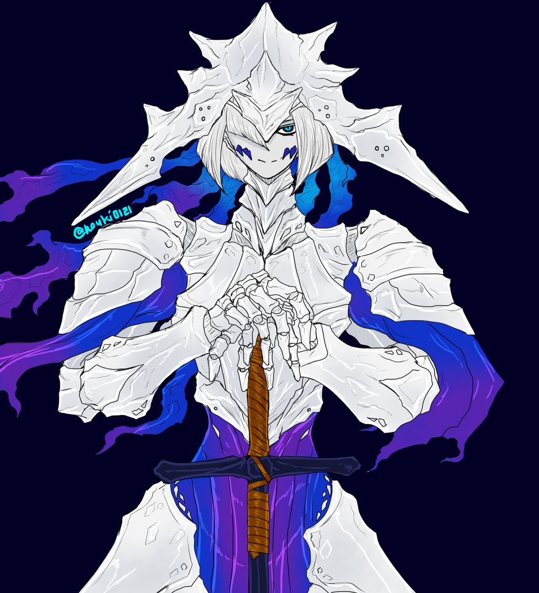 houki0121's tweet photo. 竜骨騎士🦴 https://t.co/gkenrtHnUD