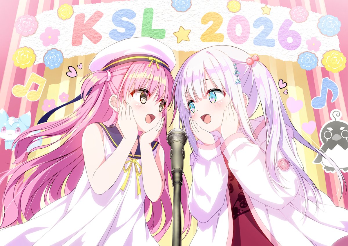 kamu_422's tweet photo. KSL最高だったなぁって思ってたら描いてた落書き。
お歌会、最高だったね。
あいがっちゅー！
サマポケの新作ゲームもおめでとう🎉
#KSL2026 #サマポケ #anemoi
※フォローやいいね、リポストあると励みになります。ありがとう。 https://t.co/zT6aMZN2Q1