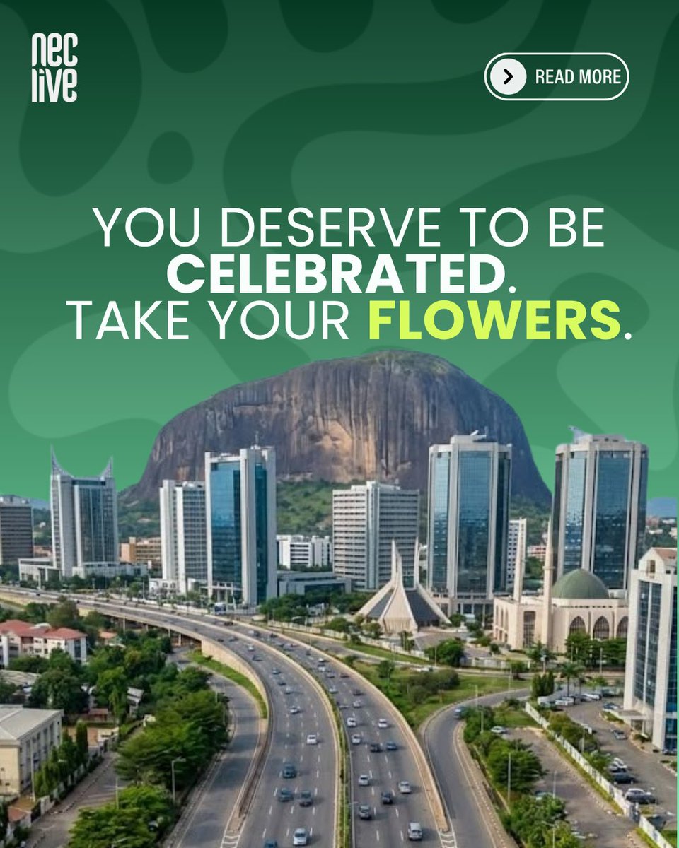 necliv's tweet photo. Today, we’re celebrating every Nigerian putting something into the world that makes people stop.
To the creativity.
To the resilience.
To the people carrying a little bit of home everywhere they go.
Happy Independence Day, Nigeria. 🇳🇬
#HappyIndependenceDay #neclive https://t.co/891CGw4Vc6
