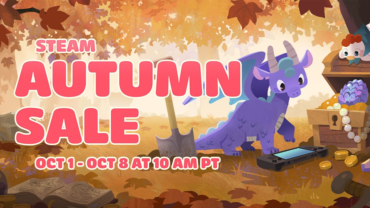 GTAcomua's tweet photo. Steam Autumn Sale has started. It will run for a week โ through October 8.
#GTA5 โ 50%
#GTA4 โ 70%
#GTATrilogyDE โ 67%
#RedDeadOnline โ 50%
#RDR2 โ 75%
#RDR1โ 50%
#LANoire โ 70%
#LANoireVRCaseFiles โ 50%
#MaxPayne3 โ 70%
#MaxPayne2 โ 75%
#Bully โ 66%
#Manhunt1 โ 66% https://t.co/9nmvjzXBMW