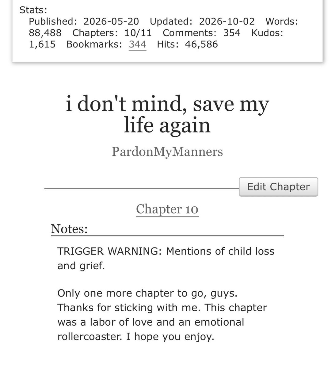 pmmfam4's tweet photo. Chapter 10 of the Dr AU is up! Only one more chapter to go! Link below! https://t.co/roV4PmVZpW