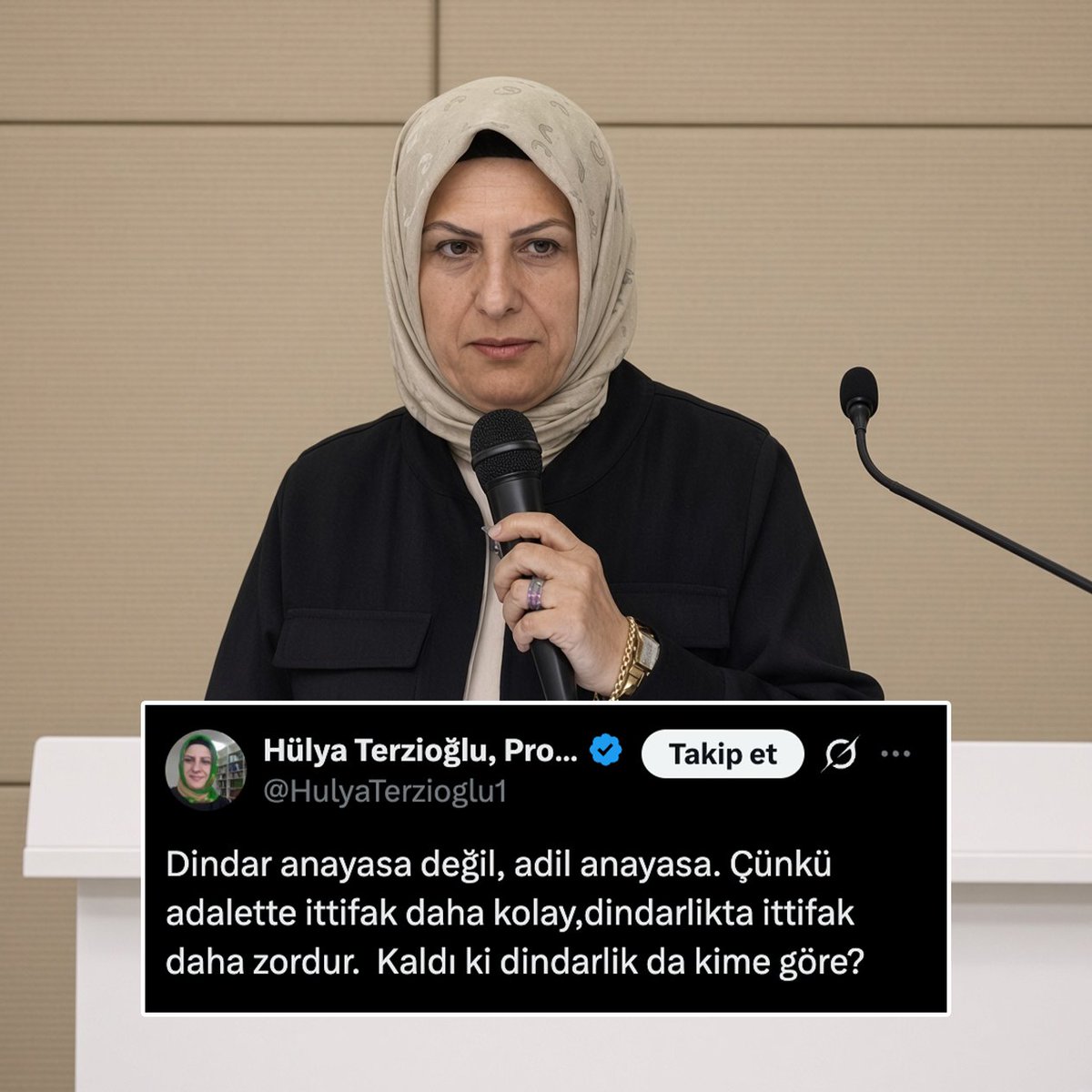dailyislamist's tweet photo. 🔴 AK Parti'de istifa eden Fatma Betül Sayan Kaya'nın yerine, Genel Başkan Yardımcılığı görevine KADEM geçmişi de bulunan Hülya Terzioğlu getirildi. https://t.co/8nFDysY1M1
