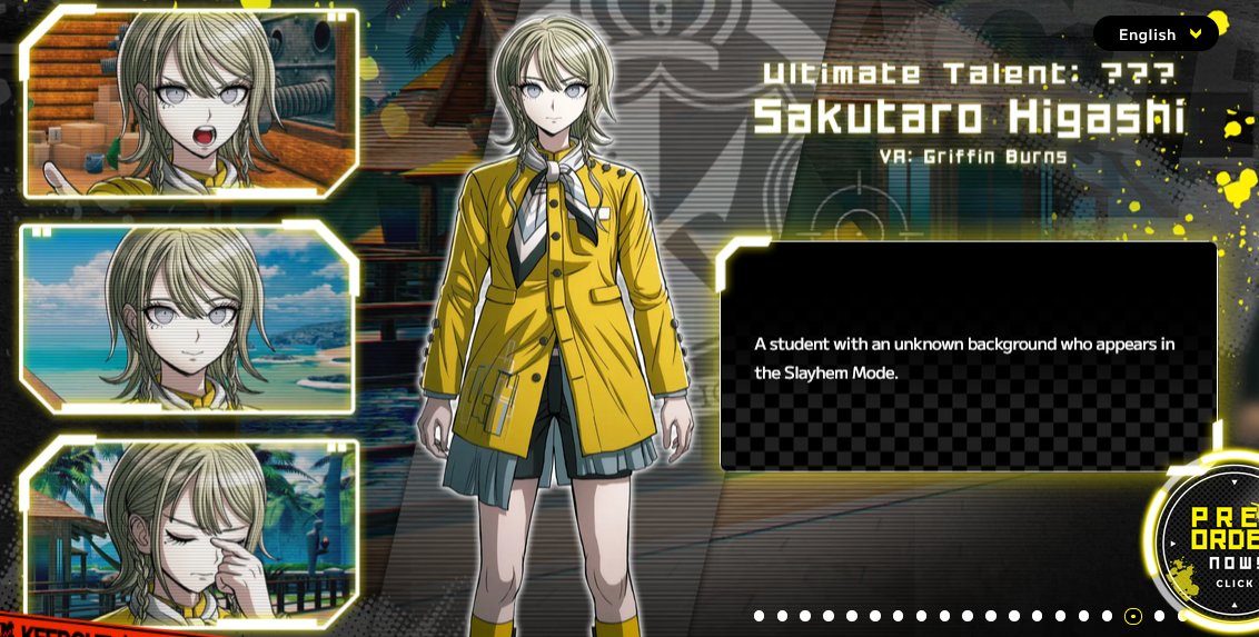 DrIsaac25's tweet photo. The official Danganronpa website has been updated with character showcases for 2x2, where we also get to see a sneak peak of new Sakutaro's sprites

https://t.co/qqNfEt4xg8 https://t.co/4WoLIVo5lF