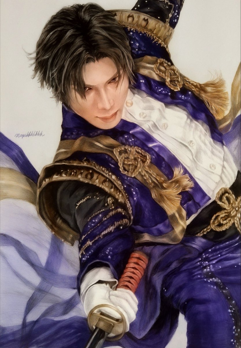 mayukkkkkkk's tweet photo. いよいよ明日から刀ブレ⚔️❄⛸️
最高に楽しみです。
刑事くんが演じる長谷部、とても素敵だろうなぁ…✨

#刀ブレ
#田中刑事
#水彩色鉛筆 https://t.co/h32PVoT8kz