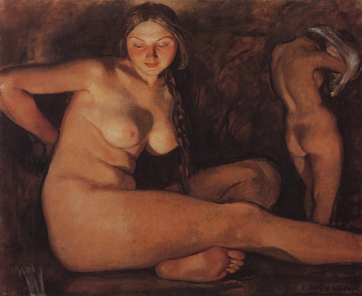 porta_fotos's tweet photo. Zinaida Serebriakova. 
*Baños públicos*. 1926. https://t.co/6uiq28UxwW