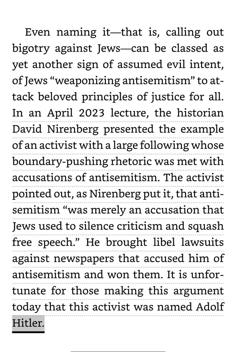 jlacks31's tweet photo. @EmbiidAmputee @BlakeIFox Found some historical precedent for your “weaponization of antisemitism fuels antisemitism” argument - feel free to use https://t.co/KlaVnMtHcx