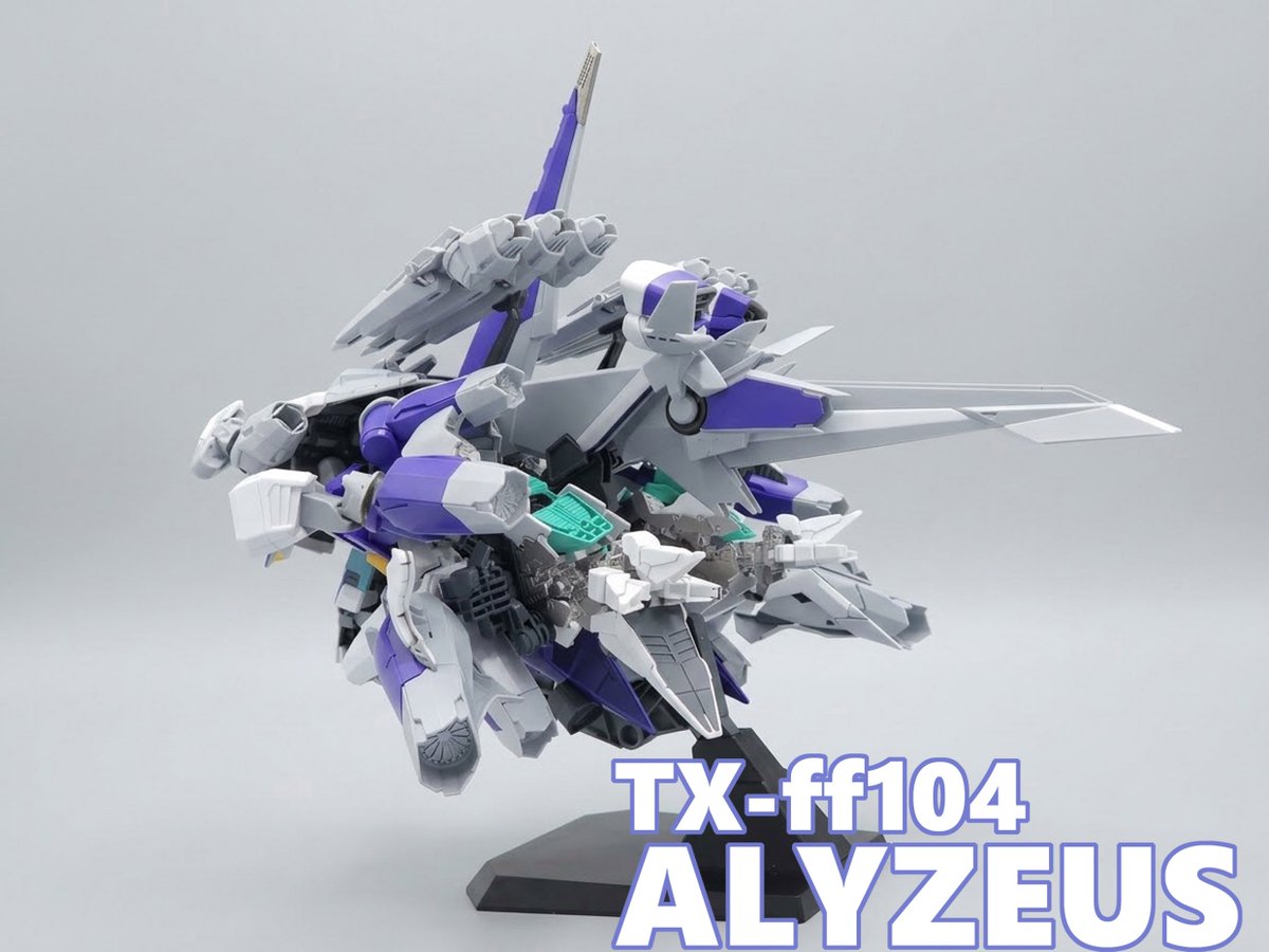 mqubeev3's tweet photo. HG アリュゼウス完成とします。
デカール貼る気力がありません😭 https://t.co/3d0GFKexlN