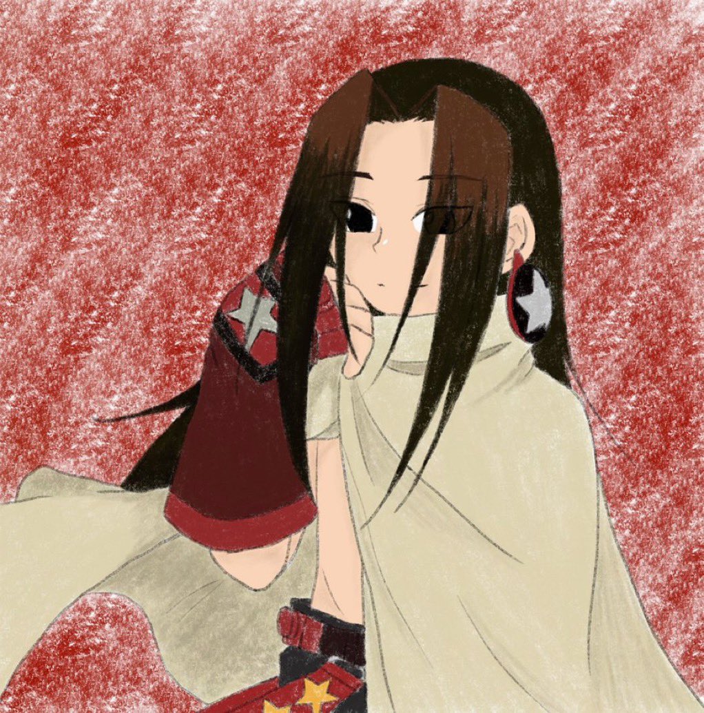 Hana7eylk's tweet photo. #今月描いた絵を晒そう 
とにかくシャーマンキング描きまくってた9月でした https://t.co/dfh9z6F3Hu