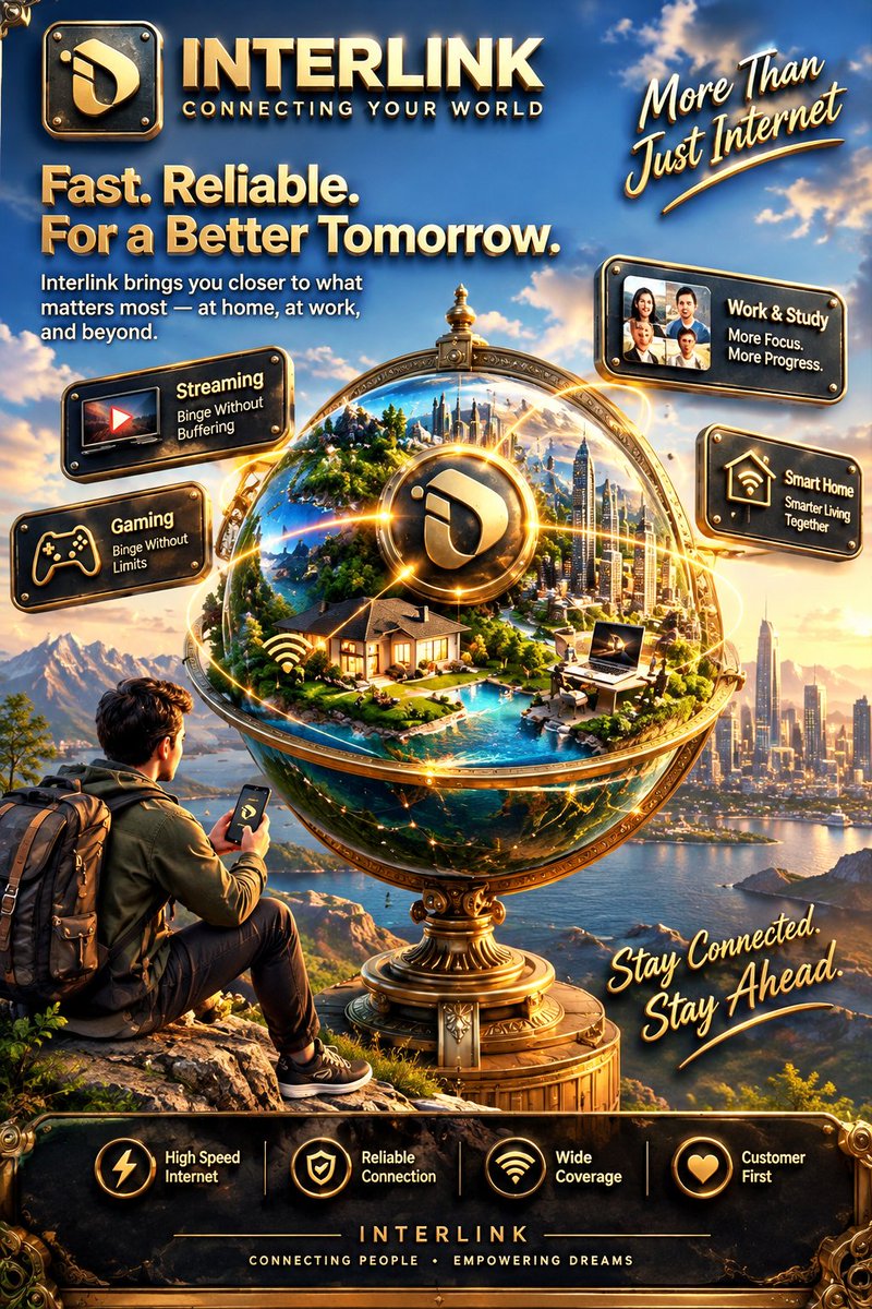 Sreenivasu89087's tweet photo. Building a smarter, more connected tomorrow together, Linkers! ๐
โโจ Stay Connected. Stay Ahead. Drop a ๐ if you're building the future with $ITL and $ITLG! ๐
โ#InterLink #ITL #ITLG #CommunityFirst #Web3Community #ConnectingPeople #EmpoweringDreams https://t.co/3EgTNFvFj6