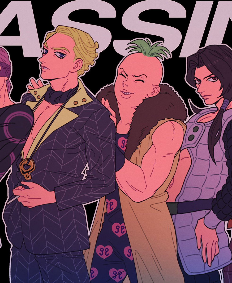 nsk0249's tweet photo. 𝗔𝗦𝗦𝗔𝗦𝗦𝗜𝗡𝗢‼︎‼︎
#jjbafanart #fanart (過去絵) https://t.co/fU9vvhFzgT