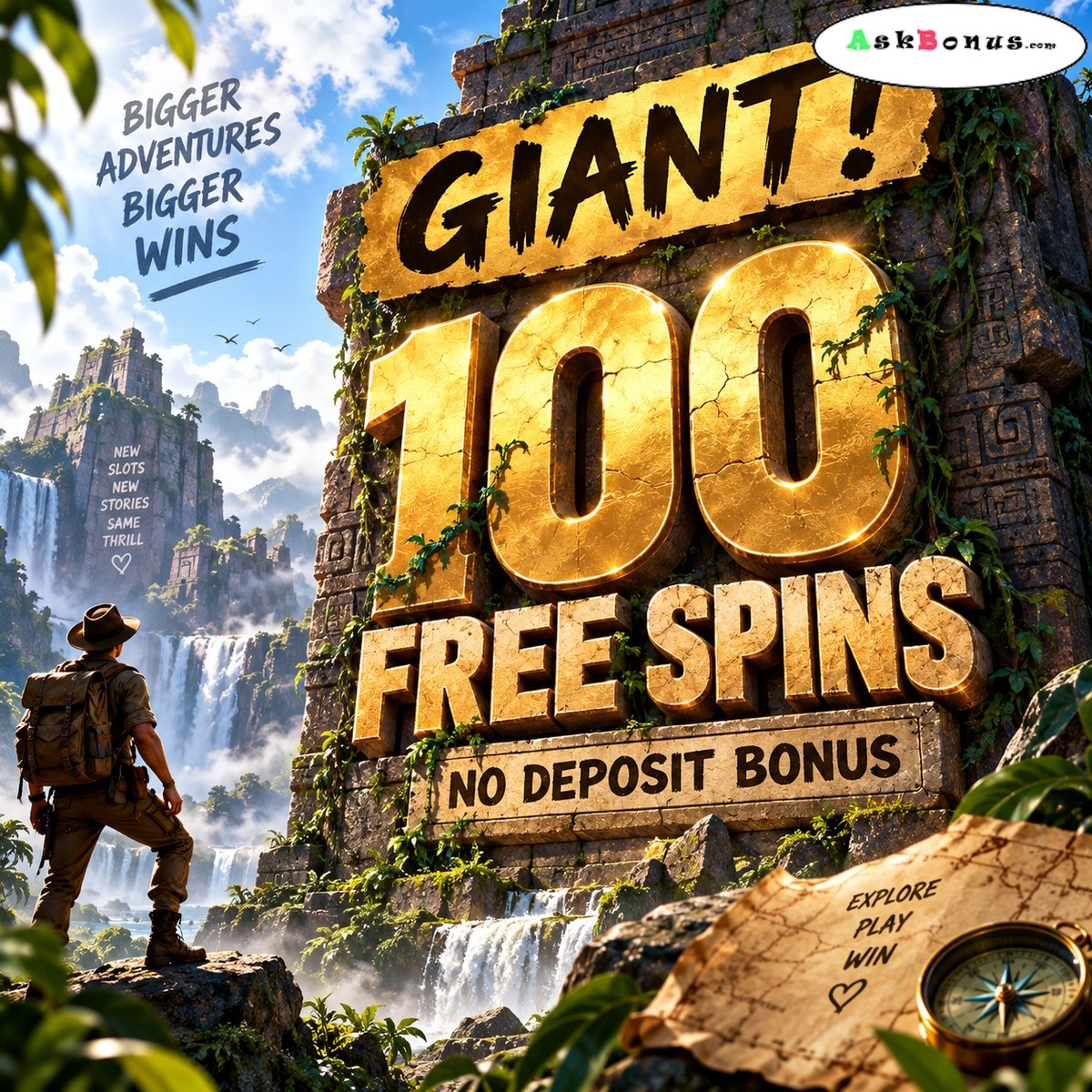 AskBonus_com's tweet photo. A fresh bonus just landed 🎁
AFK Spin Casino 100 Free Spins 
Register and unlock your spins without making a deposit 
👉 https://t.co/sowhsZjj46 
#OnlineCasino #BONUS https://t.co/dHBD1WRUo5