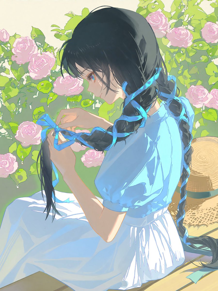 teu_pea's tweet photo. The scent of flowers on a beautiful spring day
#PixAI #PixAITsubakiV3 @PixAI_Official #AIイラスト #AIart️ 
https://t.co/EcxG3Xg7a2 https://t.co/nBfAzR4p9x