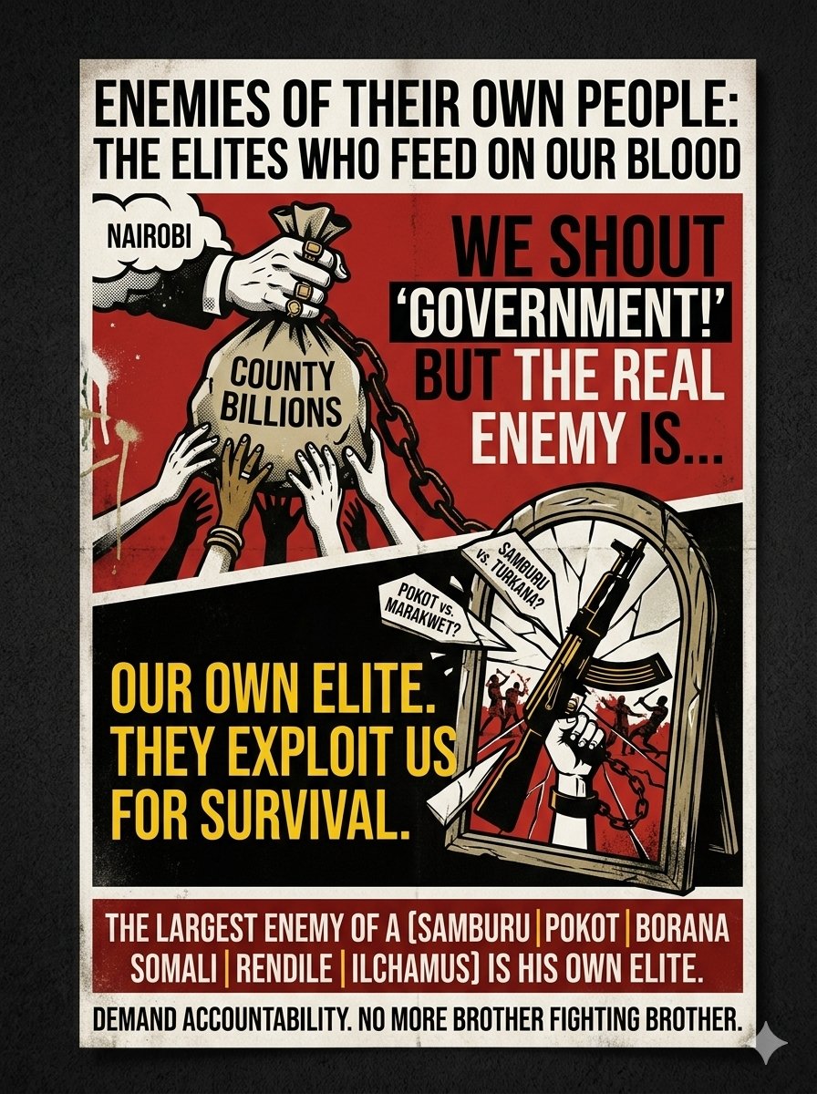 janetmamajelaa's tweet photo. @WilliamsRuto Open your eyes!
#EnemiesOfOurOwnPeople #ExploitersForSurvival #OurElitesAreTheRealBandits https://t.co/4rXJQxz3V0