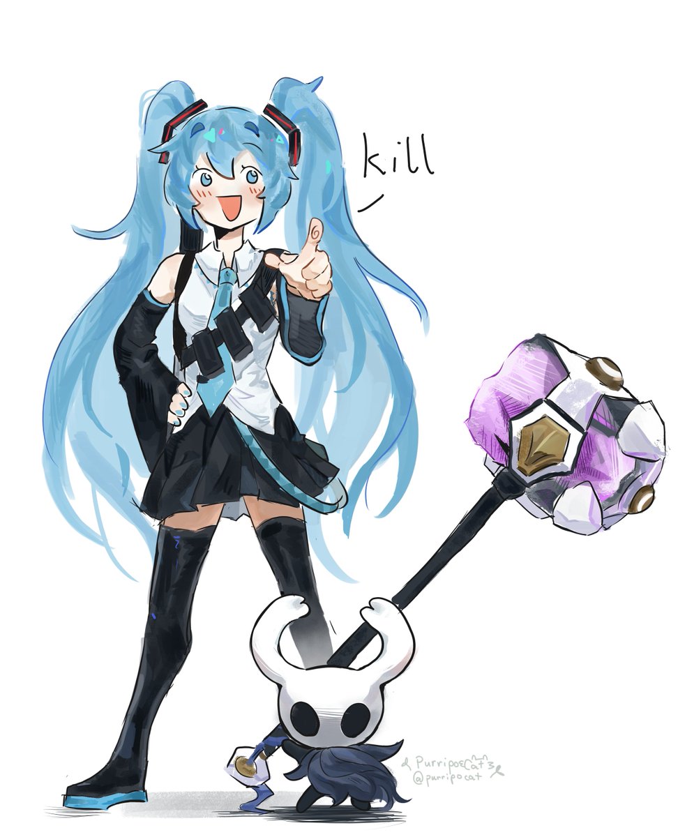 purripocat's tweet photo. something you can only see in fortnite 
#hollowknight #初音ミクㅤ https://t.co/Tj6vRHRd4v