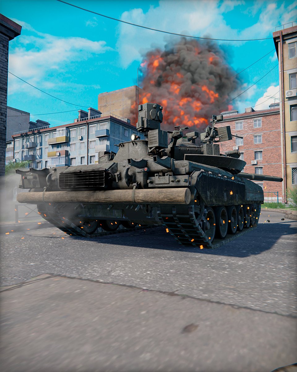 MWTankBattles's tweet photo. T-80U-M1 BARS is ready to show its claws. 🐆
🔹 125 mm gun, 4.3 sec reload when upgraded
🔹 755 mm top APFSDS penetration
🔹 APS + improved armor
🔹 Up to 80 km/h with upgrades
Get the BARS in the upcoming Event Pass. 👀
#MWT #tanks https://t.co/xu88tobpMw