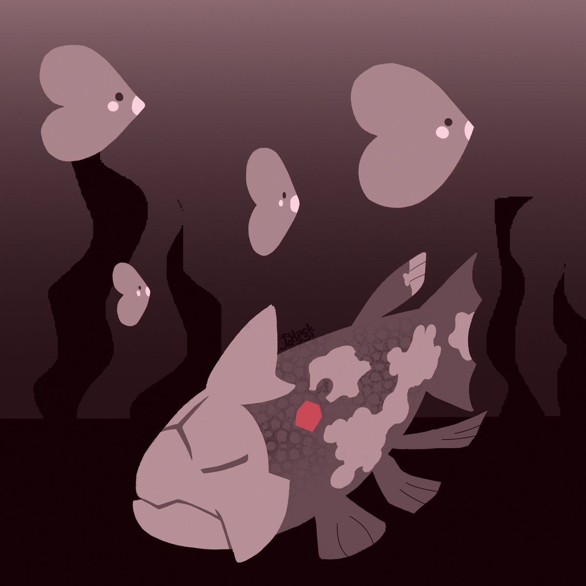 JessiBlack15's tweet photo. Day 2 - Relic
Relicanth has remained unchanged for 100 million years. It was discovered during a deep-sea exploration
#inktober2026 #inktober #Pokemon #Relicanth #Relic https://t.co/qzrIF6qsul