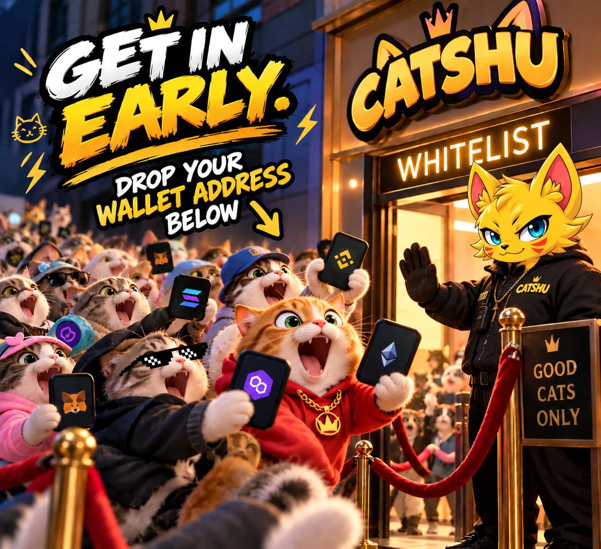 1catshu's tweet photo. Checker will be available soon 📋

GTD=Freemint

First 100 wallets https://t.co/1zvNr8cn4E