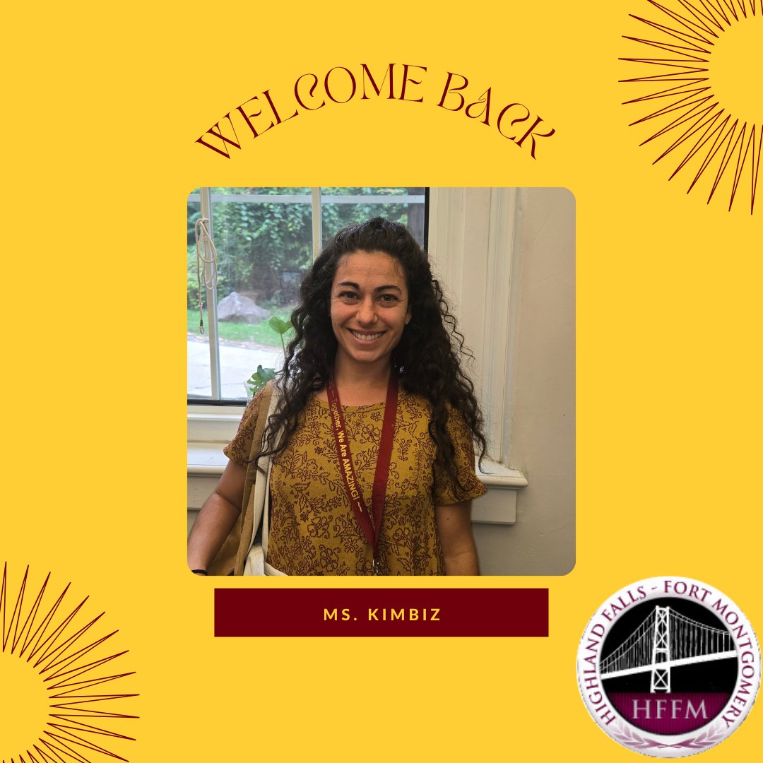HFFMCSD's tweet photo. Welcome back home to Ms. Kimbiz who is excited to rejoin her colleagues and students in the District as one of the Speech-Language Pathologist with students at both HFIS and JIO.
#HFFMCSD #JIO #HFIS #FMES https://t.co/hlS0umXcPg