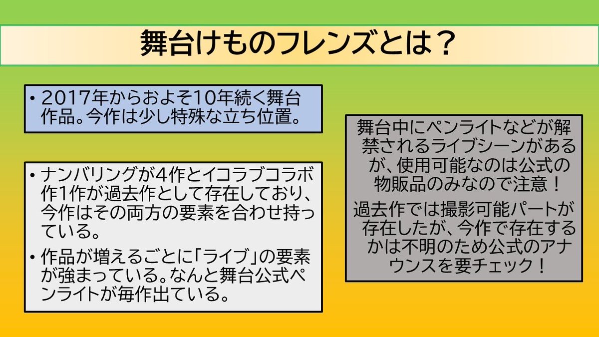 DetectivePhilip's tweet photo. 舞台けものフレンズ×私立恵比寿中学さんの各キャラが発表されましたので、それぞれ元ネタがどんな動物かを簡単に説明したものを用意しました。推しの演じる動物がどんな種類か簡単に知ってもらえればなと思います。下に続きます
#舞台けものフレンズ
#私立恵比寿中学
#えびちゅう https://t.co/hlar1HxDOt