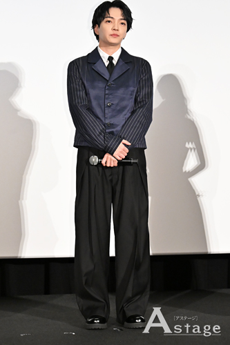 astage_ent's tweet photo. 【CINEMA】なにわ男子・西畑大吾 の切なる願いは「どんだけ食べて飲んでも太らない、むくまない体質！」
らなちゃんコールにアシストも❣️「今度うちのライブに一緒に出よう！」 ✨
映画『時給三〇〇円の死神』初日舞台挨拶🎬

▶️https://t.co/av2kq6qAk1

#映画時給300円の死神 #西畑大吾 #福本莉子 https://t.co/YIfNr6muN3