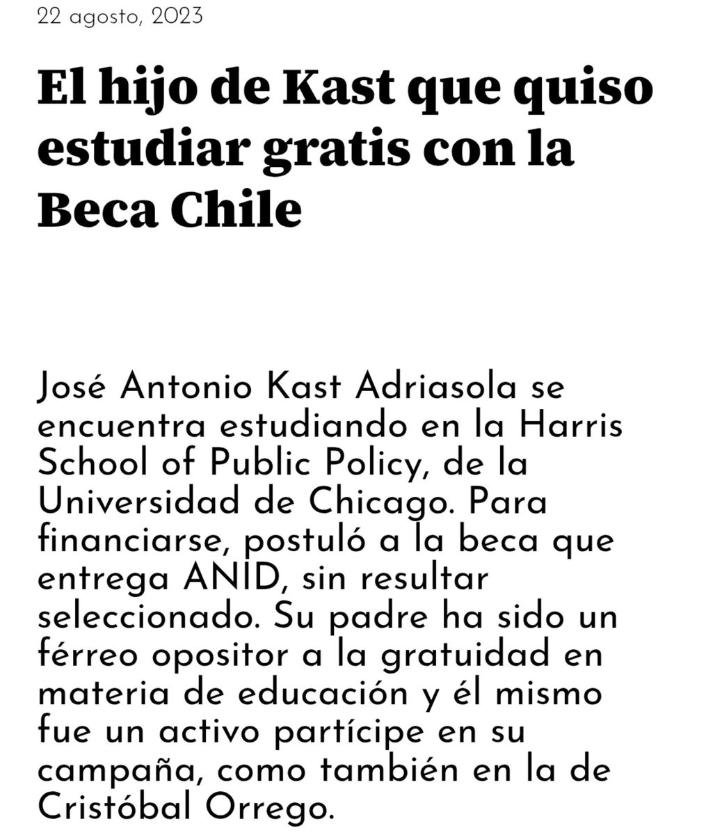 DonLibrotecario's tweet photo. Violento es postular a Becas Chile, cuando tú familia tiene plata, y cuando tú discurso siempre ha sido desfinanciar al Estado.

Menos mal eres tan mediocre, que no obtuviste la Beca. https://t.co/CsmAaJOzmi