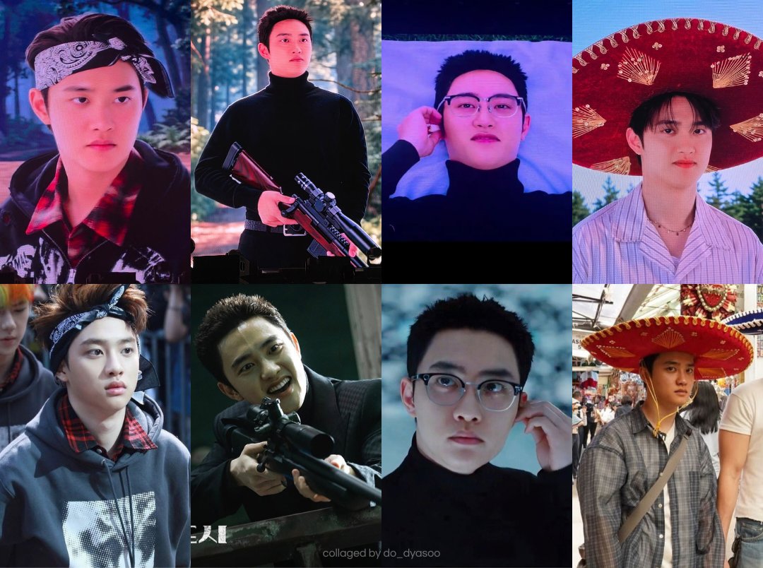 do_dyasoo's tweet photo. I really like the concept of DAY OFF VCR, soloist doh kyungsoo combines EXO's D.O. (wolf era), actorsoo (as ahn yohan), and varietysoo (in mexico). Very brilliant idea, doh kyungsoo's career journey combined with epic animation 🥹🫶🏻 https://t.co/j0W9VOCzLi