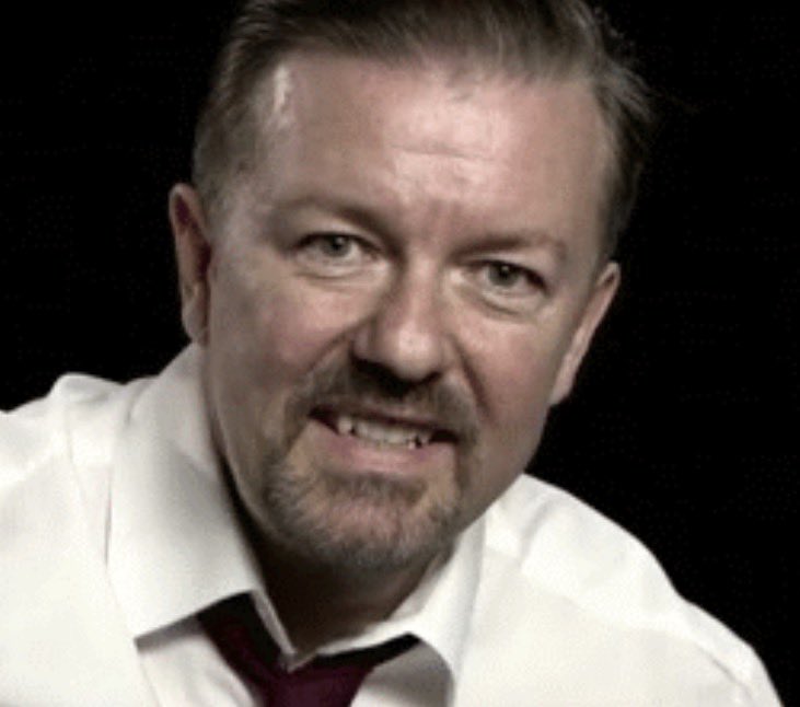 andymac5415's tweet photo. @AmiriKing He’s got that David Brent guilty smile going on. https://t.co/CKfA1YE7lI