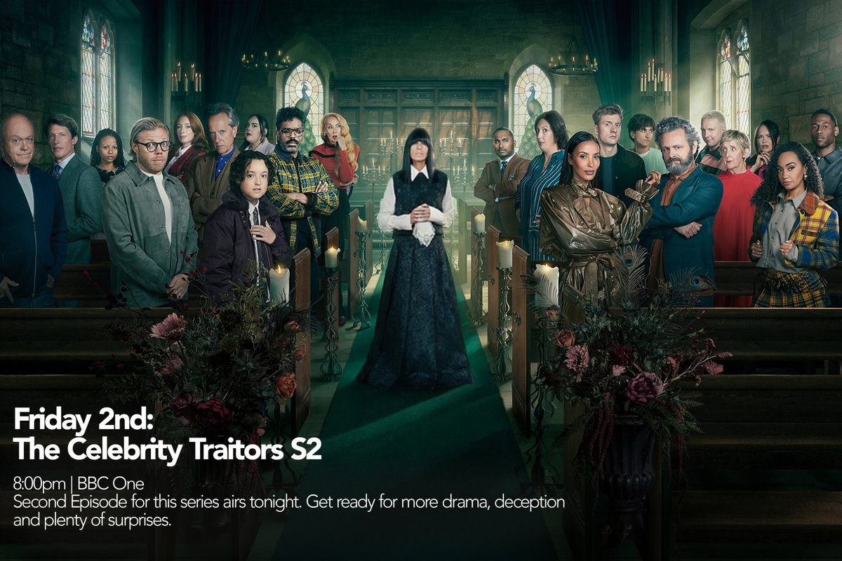 envypost's tweet photo. What to watch this weekend? 📺

The Celebrity Traitors — Fri, 8pm, BBC One  
Gold Rush S17 — Fri, 9pm, Discovery  
Gogglebox — Fri, 9pm, Channel 4  
The Reluctant Vampire — Sun, 6:40pm, BBC One

Plenty to keep you entertained! 👀 https://t.co/XxvRRFHkEk