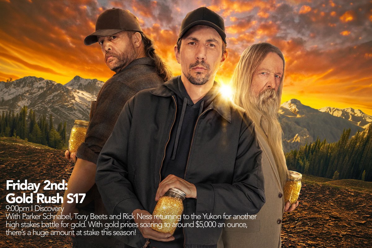 envypost's tweet photo. What to watch this weekend? 📺

The Celebrity Traitors — Fri, 8pm, BBC One  
Gold Rush S17 — Fri, 9pm, Discovery  
Gogglebox — Fri, 9pm, Channel 4  
The Reluctant Vampire — Sun, 6:40pm, BBC One

Plenty to keep you entertained! 👀 https://t.co/XxvRRFHkEk