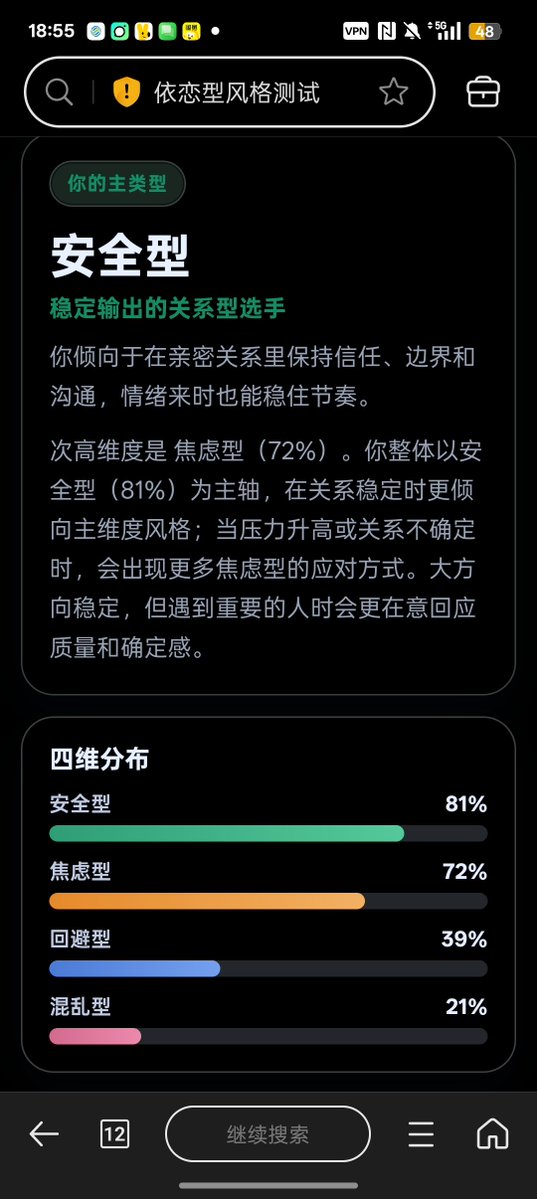 crushon0910's tweet photo. 总之就是这些。
about me
喜欢丨测试
虽然测试能反映出一个人的某些方面。但它不能给一个人完全下定义。也不能因为自己测出来是什么鬼东西，就给自己找个借口心安理得的那样做。不过测试真的很好玩。 https://t.co/aHYgQi87CE