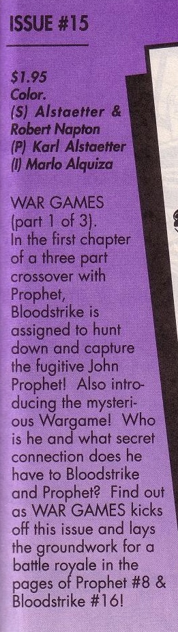 RobMessick's tweet photo. Stephen Platt doing what he does best!  The cover to Bloodstrike 15 vs Prophet.  WarGames pt 1

#BloodStrike &amp; #Prophet created by @robertliefeld
@Stephen_Platt #StephenPlatt #ExtremeStudios
@ImageComics #WarGames #ExtremeSacrifice https://t.co/t561vtgS5O