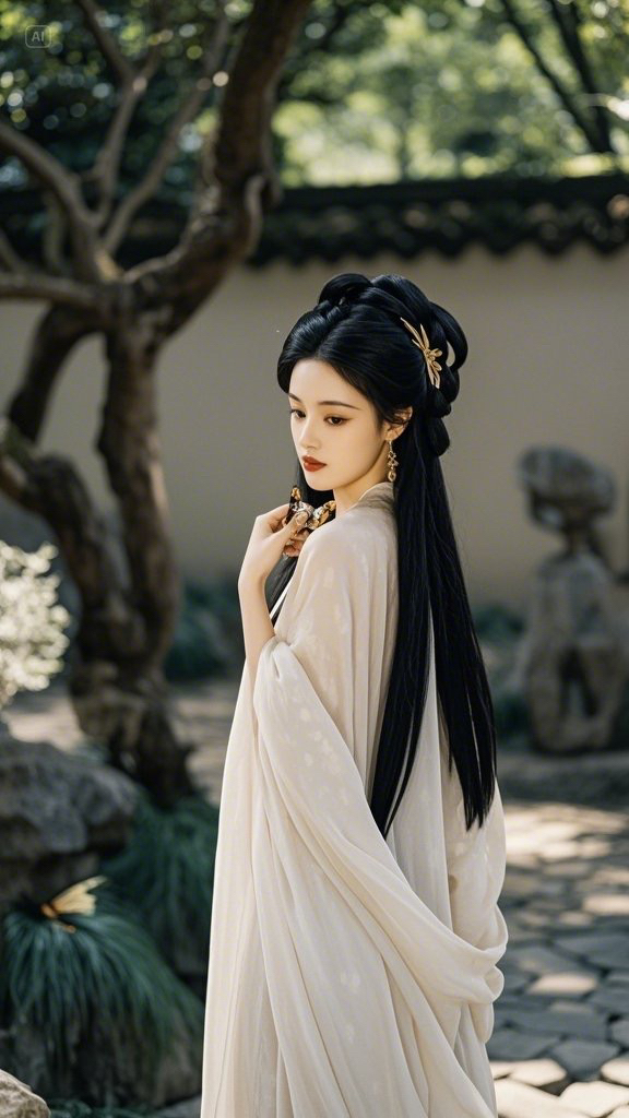 VividCliffdiqr's tweet photo. This stunning photo captures the flowing silk of a ziye, the tiny yet elegant toes stepping lightly, with the distant scenery seeming to watch quietly—pure beauty here. https://t.co/zE679nGMUa