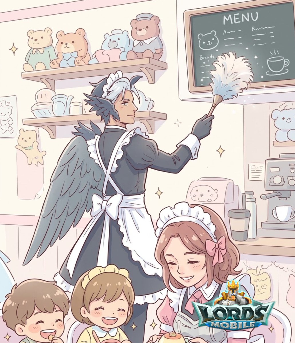 Beg4area's tweet photo. #อาชีพในฝัน 
Icarus เมดคาเฟ่
รับกาแฟสักแก้วไหมครับ #lordsmobile #malemaid #cute #icarus https://t.co/67ml5dPOfy