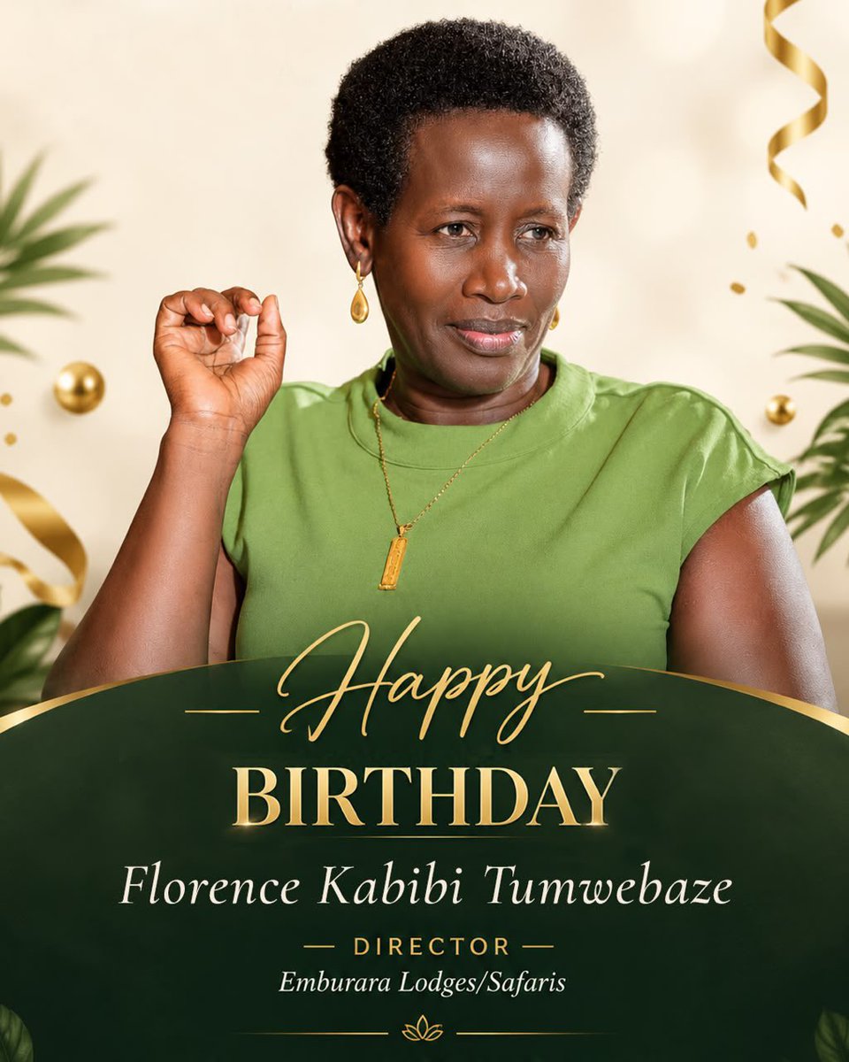 chimpundu_lodge's tweet photo. Celebrating the visionary behind Emburara Lodges/Safaris ✨

Your vision inspires, your leadership guides, and your passion continues to shape our journey.

Wishing our Director a very blessed Happy Birthday 🎂 and many more milestones ahead.

With pride, gratitude & admiration - The #Emburara Family.

#EmburaraLodges #HappyBirthdayFlorence #EmburaraFamily #ChimpunduLodge #EmburaraFarmLodge #EmburaraSafaris