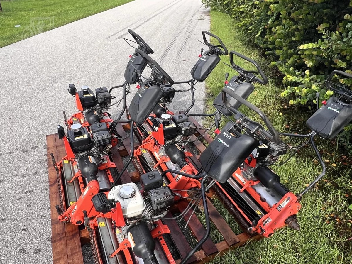 turfnet's tweet photo. Lot of 6 Jacobson PGM 22 mowers dlvr.​it/TVlFNc https://t.co/J4VTpw129j