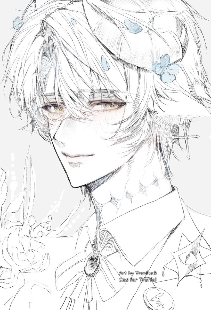 Truffol's tweet photo. 🐏🩵🤍

Art by @/PuckYuna 
Cms for me
#BaabelArt https://t.co/jNw1q2oreb