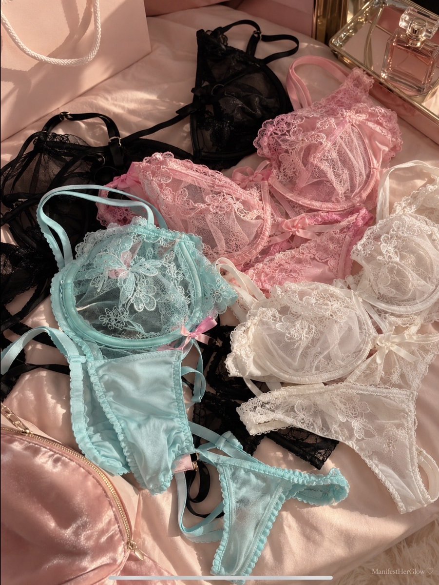 ManifestHerGlow's tweet photo. Just a girl who loves pretty lingerie, cute details, and making everything feel a little more feminine🎀🩷✨ https://t.co/8rtZ7qwKTI