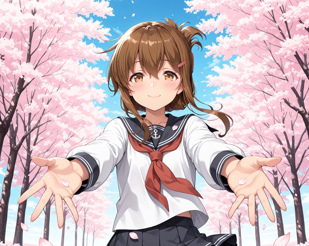 REC_R_R's tweet photo. 電って艦これを知るきっかけになった動画でフィーチャーされてたから印象深い
その他MMD艦これの「もう一つの艦これ」でもメインキャラだったからゲーム内より動画での印象が強い娘
ゲーム内ではまだレベル83程度にとどまり出撃機会がかなり少ない https://t.co/auucc8B5bg