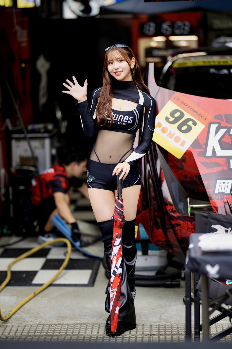 06chan8to16's tweet photo. #櫻木はる さん
@haru__sakuragi 

それでもこのコスチュームが
今シーズンのNo.1️⃣

#ktunes 
#WinG 
#岡山トヨペット 
#superGT2026 https://t.co/rkF2gmEjmA
