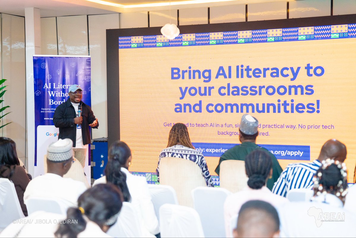 Areai4Africa's tweet photo. On Tuesday, we did more than launch a programme. We took an important step towards shaping a future where technology can expand opportunity, strengthen learning, and make education more inclusive.
#AREAi #AREAi4AFRICA #LearningWithoutBarriers #ExperienceAI #RaspberryPiFoundation
