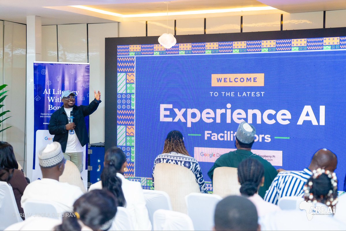Areai4Africa's tweet photo. On Tuesday, we did more than launch a programme. We took an important step towards shaping a future where technology can expand opportunity, strengthen learning, and make education more inclusive.
#AREAi #AREAi4AFRICA #LearningWithoutBarriers #ExperienceAI #RaspberryPiFoundation