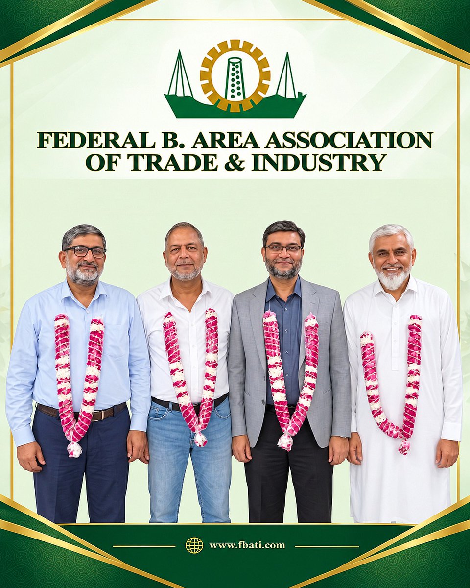FederalArea's tweet photo. Newly Elected Office Bearers of Federal B. Area Association of Trade &amp; Industry for Term 2026-2028

The 37th Annual General Meeting of the Federal B. Area Association of Trade &amp; Industry (FBATI) was successfully held on 29th September 2026. https://t.co/JrJVYJnajE