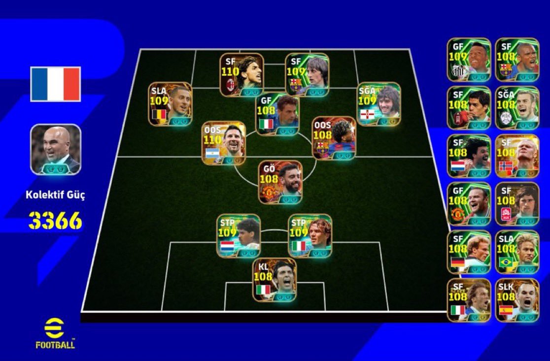 _Tetsuxyz's tweet photo. I have only 1 card  out of all these 🌚

How many do you own? 

#eFootball https://t.co/ZBSI8E4Z3A