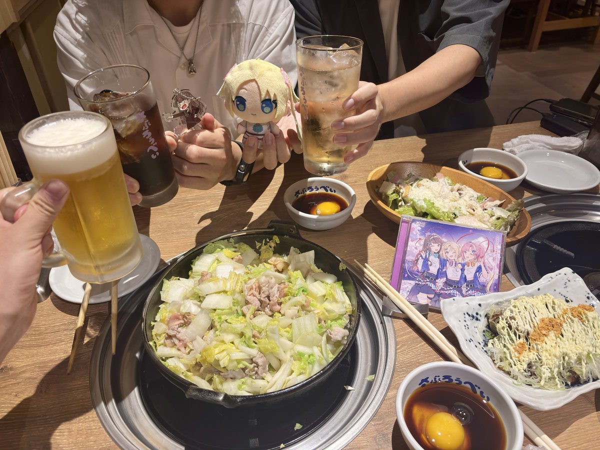 hanpen874173's tweet photo. オタクとかがやきフェス前夜祭‼️
明日も楽しむぞ！！

#かがやきフェス2026 https://t.co/V8VacfVgmJ
